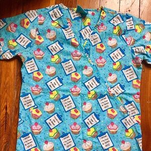 Cupcake Scrub Top